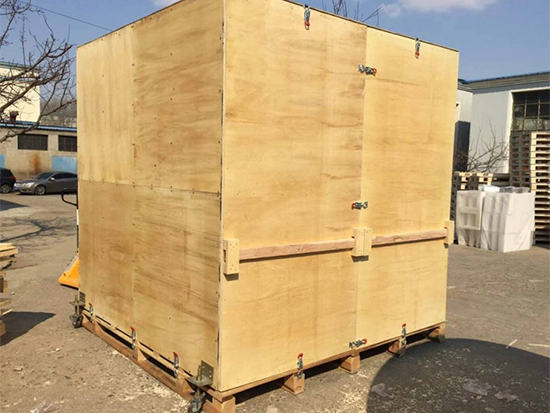 铁架结构木包装箱-(2)